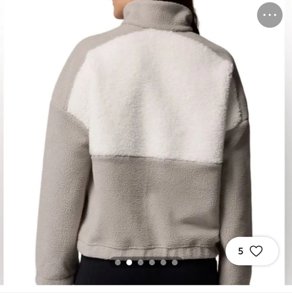 Columbia Lodge Sherpa In Dove Sea Salt Color Medium - Picture 4 of 8